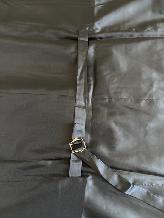 HISDERN Black Men's Formal Vest - Classic Tailored Waistcoat - Picture 3 of 4